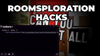 Roomsploration UGC Hacks Script 2024 Virus Free PASTEBIN [upl. by Ecinad]