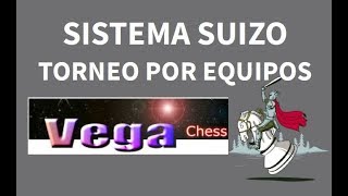 Torneo de ajedrez Sistema Suizo por equipos Vegachess Tutorial en Español [upl. by Safir217]