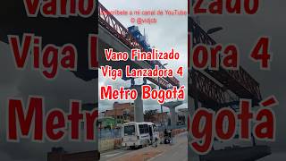 Cuarta Viga Lanzadora Finaliza primer Vano WF2 Shorts [upl. by Biegel415]