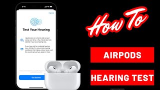 AirPods Pro 2 Hearing Test How To [upl. by Felton]