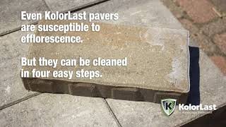 How to Remove Efflorescence from Pavers [upl. by Yznyl258]