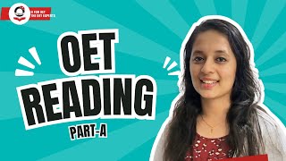 Skimming amp Scanning  OET Reading Tips  OET Reading PartA [upl. by Nonnad250]