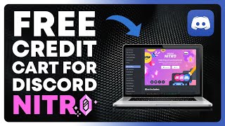 How to get free credit card for discord nitro 2024  Step by Step Guide [upl. by Nurse945]