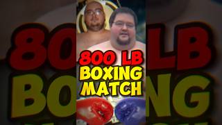 The first morbidly obese boxing match [upl. by Ycnahc]