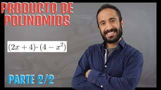 MULTIPLICACIÓN de POLINOMIOS  CURSO de ECUACIONES Clase 3 Parte 22 [upl. by Kissel]