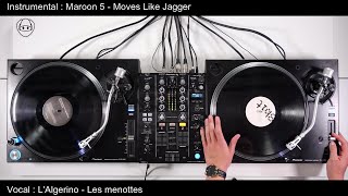 MASHUP 2024 Maroon 5  Moves Like Jagger  LAlgerino  Les menottes [upl. by Harrie]