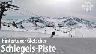 Hintertuxer Gletscher Pisten Olperer und Schlegeis [upl. by Lednahs154]