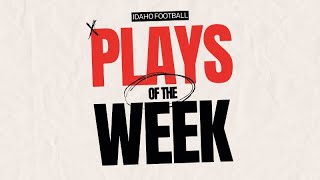 Idaho Football Plays of the Week Week 9 [upl. by Aissak]