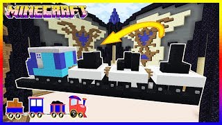 KERETA API JoHarz Ft JoHarz MINECRAFT BUILD BATTLE [upl. by Valentia]