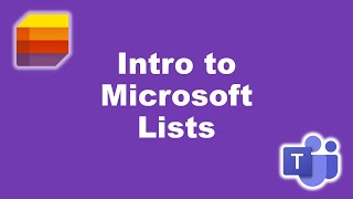 Intro to Microsoft Lists [upl. by Alikat]