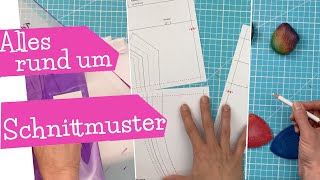 Schnittmuster 1x1  wie machst Du eigentlich  alles rund um Schnittmuster  nähen  mommymade [upl. by Arthur]