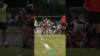 Barnes Try  Rosslyn Park  Pre Season 202425  rugby grassrootsrugby englishrugby sports [upl. by Eiclek]