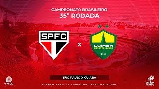 SÃO PAULO X CUIABA  26112023  BRASILEIRÃO  AO VIVO [upl. by Harbot]