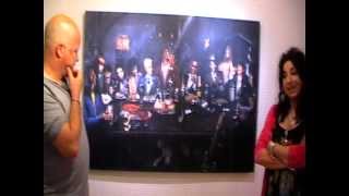 Paul Karslake Talks About The Meanings Behind His Painting The Last Supper Rock And Roll [upl. by Arnoldo]