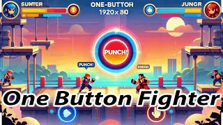 Is a One Button Fighting Game Even Possible [upl. by Hewes]