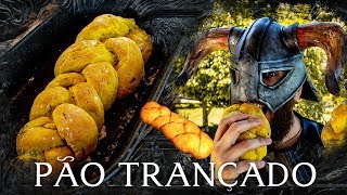 PÃO TRANÇADO  Skyrim  Cozinha dos Tronos [upl. by Odnarb766]