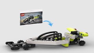 LEGO Technic F1 30465 Alternative Instructions [upl. by Eadas]