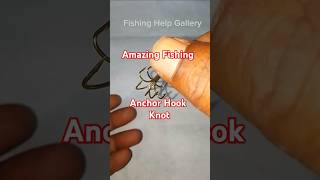 Capable of catching more fish fish line 6 hook fishing anchor is tied fishinghooktie fishinknot [upl. by Ailegna681]