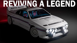 Reviving Rally Racings Iconic Lancia 037 with the Kimera Martini 7 [upl. by Acie]