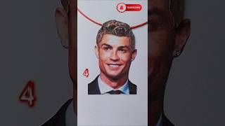 choose most beautiful hairstyle of Ronaldo creative football art shorts [upl. by Anilas]