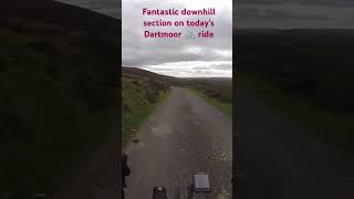 After a punishing climb comes a fantastic downhill section towards Widecombe on Dartmoor today [upl. by Hunfredo]