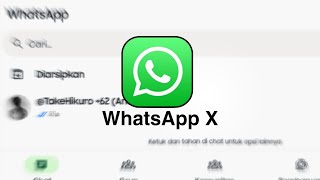 WhatsApp X Base Versi 2242078 Fix Unofficial [upl. by Stovall627]