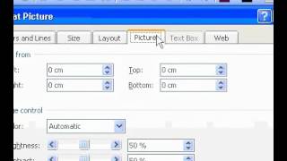 Microsoft Office Publisher 2003 Add a margin without changing picture size by using a [upl. by Yraeg525]