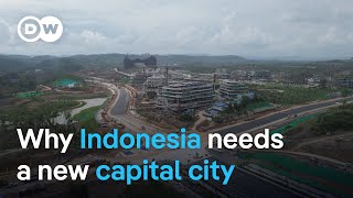 Construction costs soar for Indonesias new capital Nusantara  DW News [upl. by Trub]