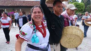 Bailando el Viejito Zanguero Fiesta de los comerciantes y panaderos Patamban 2018 [upl. by Shelburne318]