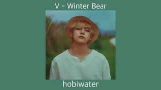 V  winter bear slowed [upl. by Anilehs753]