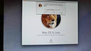 cant reinstall Mac os x lion quotan error occureed while preparing the installationquot [upl. by Nnylaj]