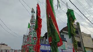 Gonda 10 Muharram julus video 2024 [upl. by Enelyar]