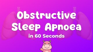 🫁 Obstructive Sleep Apnoea OSA  Explained Simply [upl. by Adabel190]