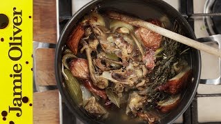 Easy chicken stock  Jamie Olivers food team [upl. by Kelley]