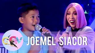 Joemel performs his viral rendition of quotAte Vice Ganda Songquot  GGV [upl. by Aciretahs710]