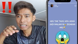 KAWAN AKU KENA GANGGU PUKUL 3 PAGI  SERAM [upl. by Ahsal]