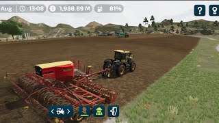 Cultivate and fartilize FIELDS in FARMING SIMULATOR 23  fs23 [upl. by Senga]