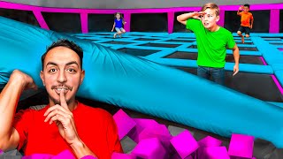 CACHECACHE Avec Des ABONNÉS Dans Un TRAMPOLINE PARK [upl. by Rech140]