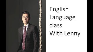 Lennys English Language Session 2 [upl. by Claudelle330]