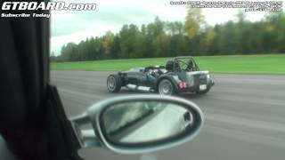 SpeedArt BTR600 Porsche 911 Turbo vs Westfield SAABpowered [upl. by Liagaba]