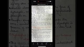 Modern Pharmaceutics Notes for M Pharm Pharmaceutics modernpharmaceutics handwrittennotes [upl. by Aerdnek]