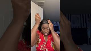 lace front wig install bodywave tutorial wiginstall fyp wig [upl. by Roos]