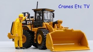 Tonkin Caterpillar 966K Wheel Loader 187 by Cranes Etc TV [upl. by Petula]