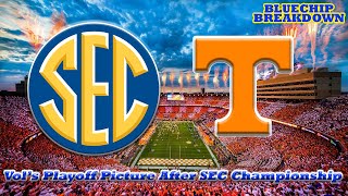 Tennessee Playoff Picture After SEC Championship [upl. by Brause]