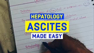 ASCITESHEPATOLOGY  Medicine M1 [upl. by Hulen]