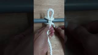 virals easy how to tie knot rope idea for you subscribe my channel thanks shorts [upl. by Steiner]