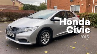 HONDA CIVIC Hatchback 18 iVTEC EX Auto Euro 5 5dr 201313 [upl. by Eeldivad304]