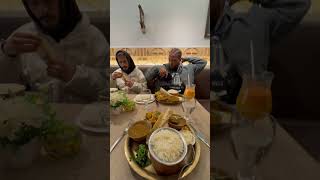 TRYING THAKALI KHANA IN CANADA [upl. by Noryt624]