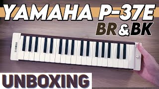 Unboxing  Yamaha Pianica P37E BR amp BK [upl. by Sigrid834]