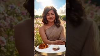 Rashmika Mandanna’s Unique Recipe Chicken Puttu Curry rashmikamandanna puttu chickencurry [upl. by Lenuahs]